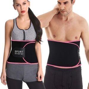Black and Pink Waist Trainer Belt